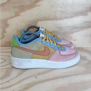 Nike - Air Force 1 Sun Club - Sneakers - Multicolor - Women's - 8.5 - DM0984-700